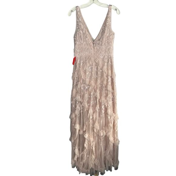 Mac Duggal 9162 Sequin Scallop Ruffle Tier Gown - Picture 6 of 11